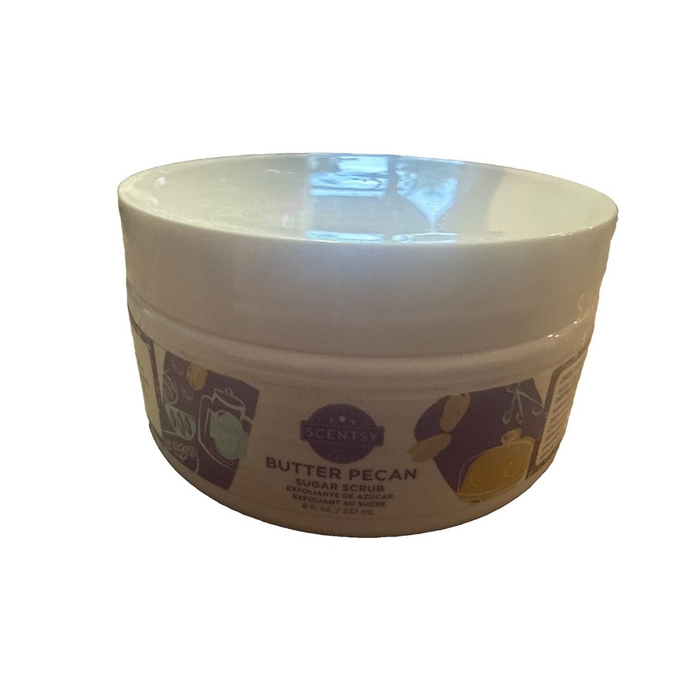 Scentsy Sugar Scrub Butter Pecan 8 oz. NEW-SEALED
